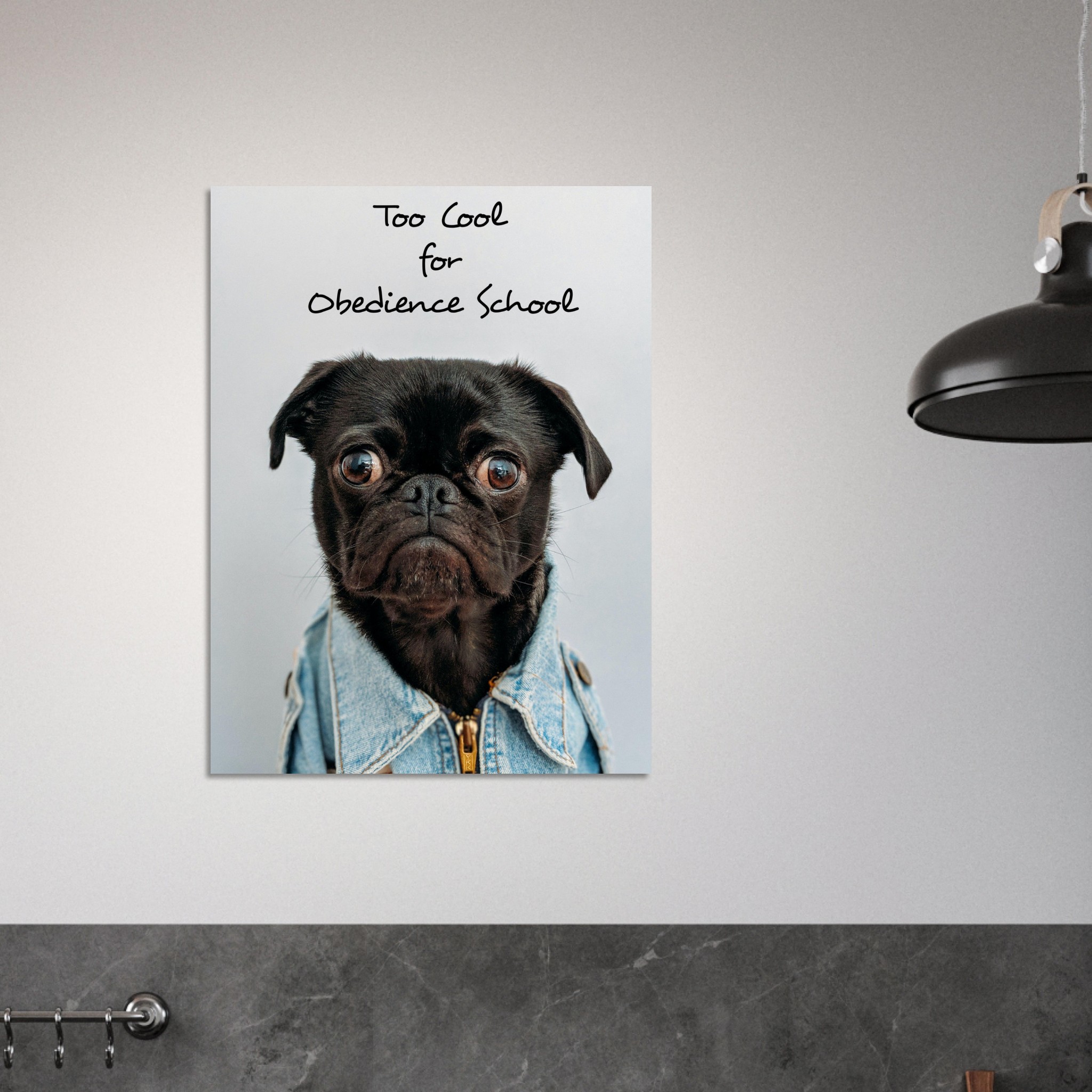 Cool Dog – Premium Matte Paper Poster | LPD WallArt